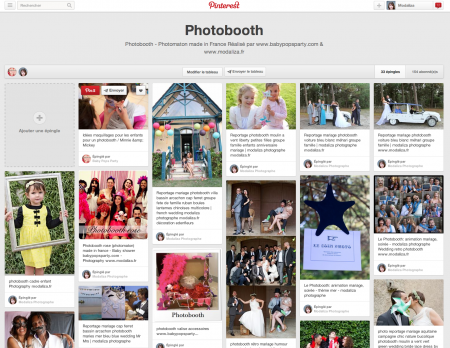 Pinterest modaliza photographe photobooth inspiration