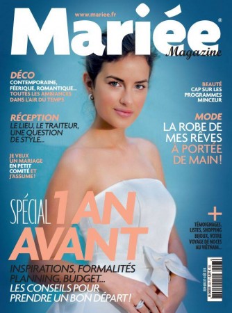 mariee magazine publication reportage mariage gironde by modaliza photographe