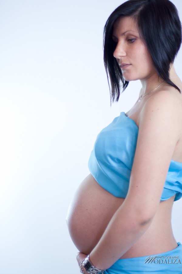 photo grossesse ventre rond lingerie voile bleu sexy douceur ange bordeaux gironde by modaliza photographe -7925