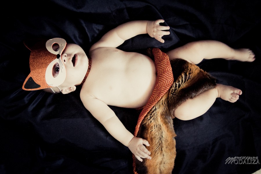 photo baby halloween bébé deguismeent orange pumkin renard fox by modaliza photographe-10