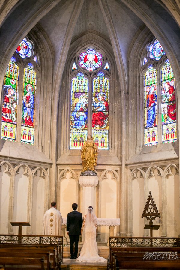 photo mariage wedding robe dentelle eglise church cathedrale bazas gironde by modaliza photographe-282