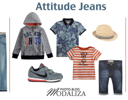 Attitude jeans look pour une famille assortie