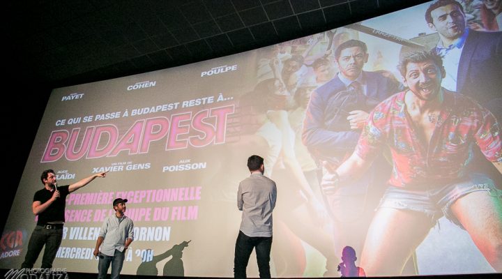 Cinema: Budapest avec Manu Payet et Mr Poulpe