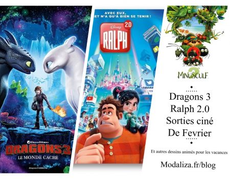 Dragons 3, Ralph 2.0 … Sorties cine aux vacances de fevrier