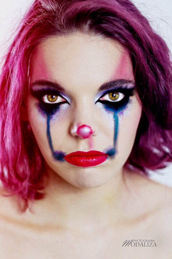 halloween make up jocker harley queen maquillage by modaliza photo