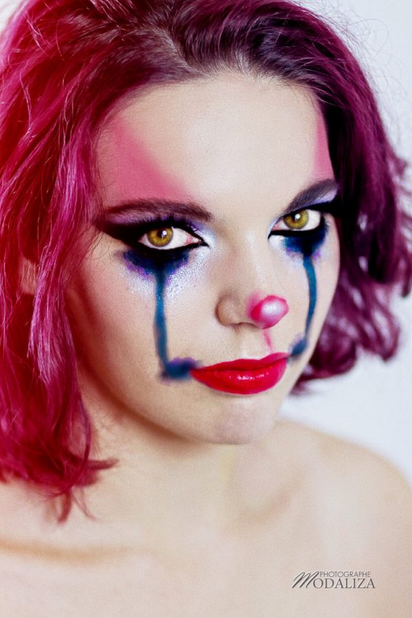 halloween makeup jocker harley queen maquillage clown by modaliza photo