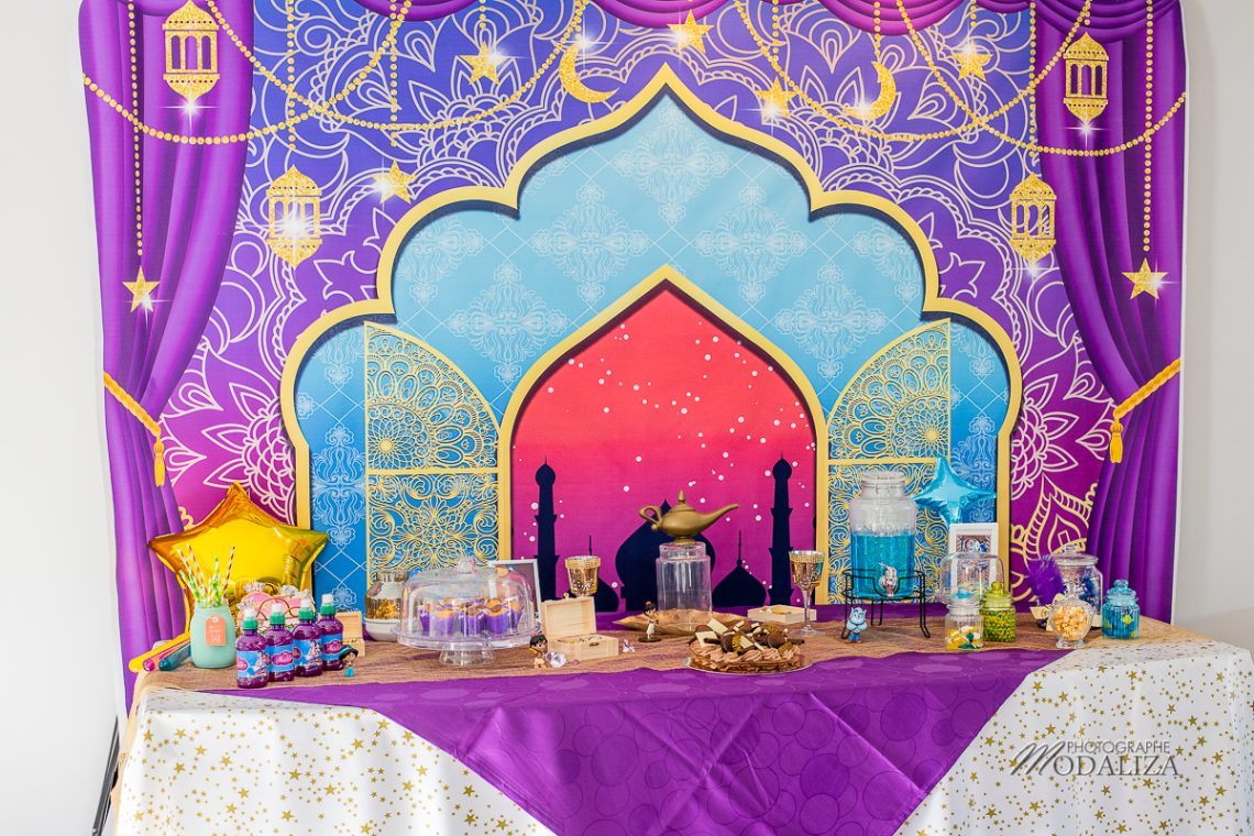 Anniversaire Aladdin & Jasmine Mille et une nuits