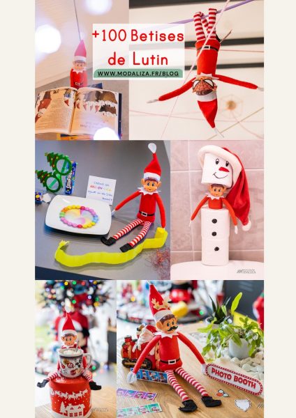 +100 idees betises de lutin de noel farceur modaliza