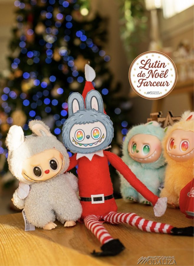 labubu lutin de noel farceur