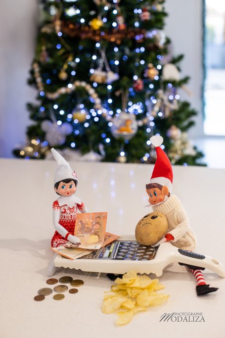 lutin de noel betise rappe billet pieces