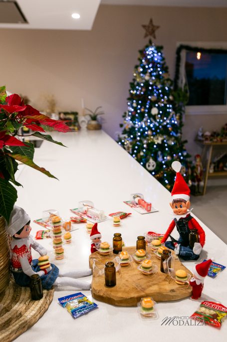 lutin de noel burger party