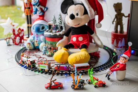 lutin de noel farceur traineau