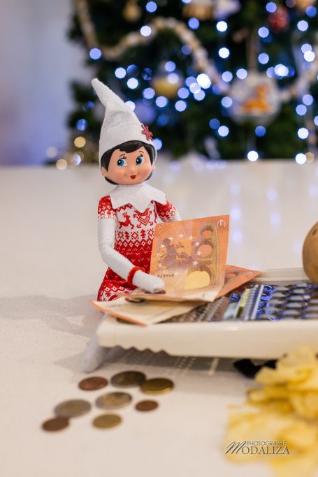 lutin de noel betise rappe billet pieces