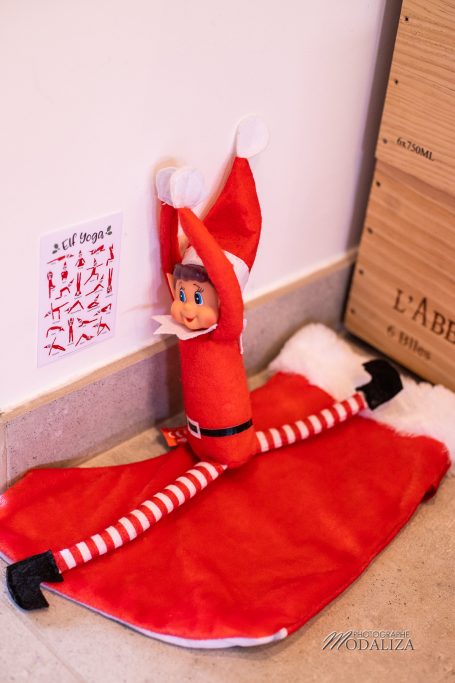 lutin de noel farceur yoga