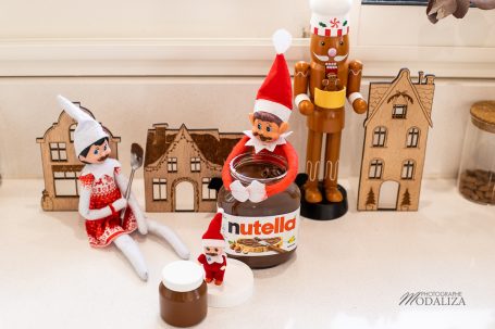 lutin de noel farceur nutella +100 idees