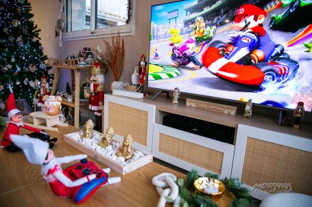 lutin de noel farceur Mario kart