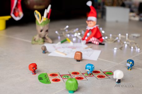 lutin de noel farceur marelle