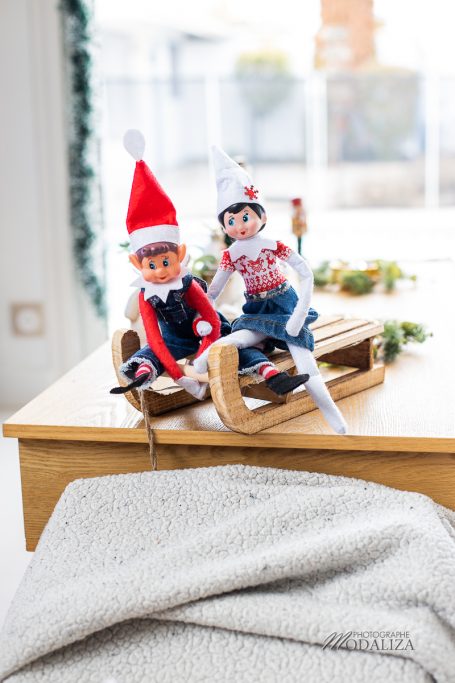 lutin de noel farce luge