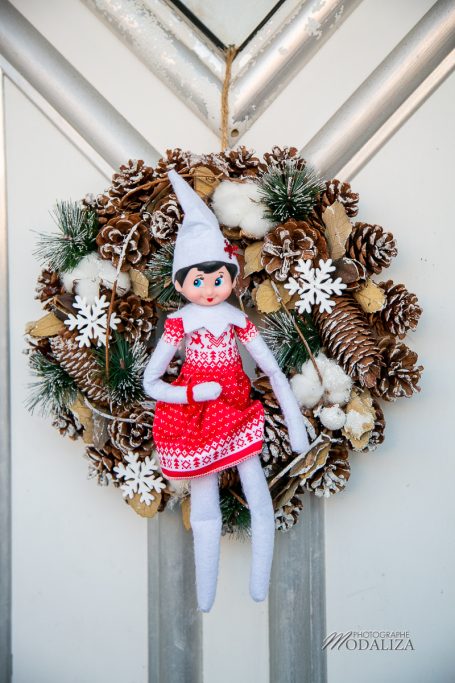 lutin de noel farceur couronne noel +100 idees