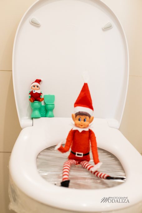 lutin de noel farceur mini toilettes