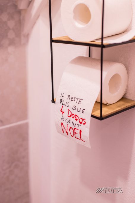 lutin de noel farceur wc