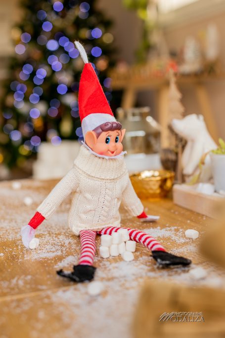lutin de noel farceur bataille de neige