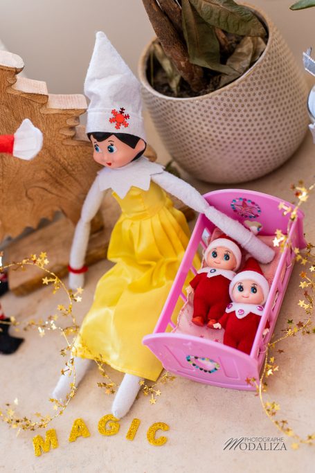 lutin de noel magie bébés