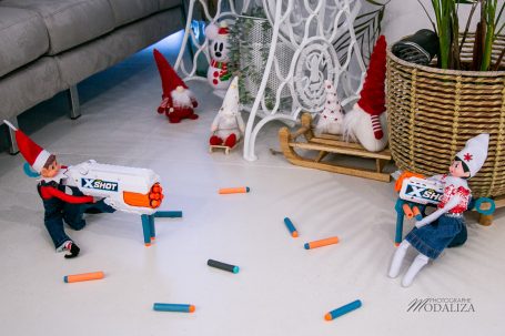 lutin de noel farceur bataille nerf