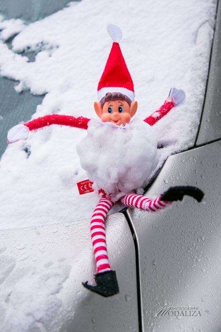 lutin de noel farceur boule de neige