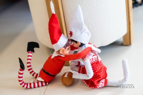 lutin de noel farceur rugby